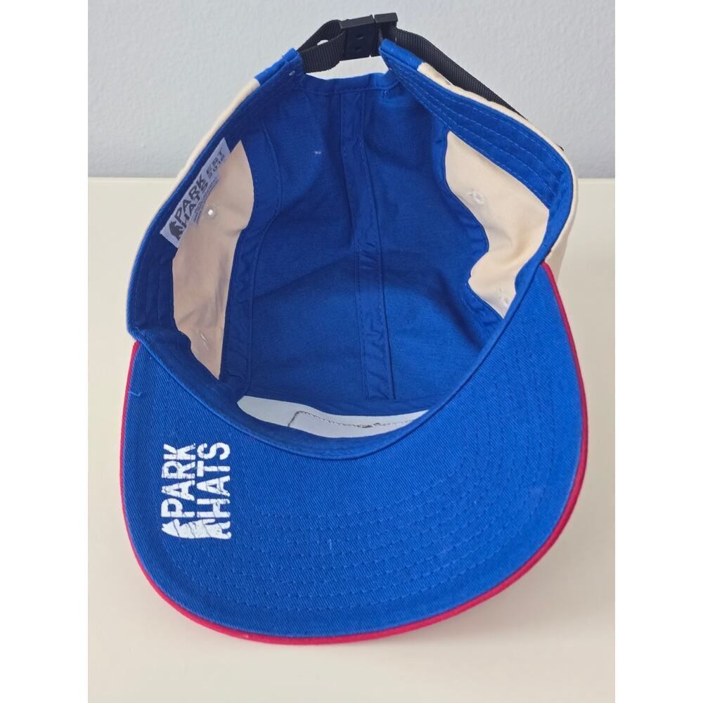 Rocky Mountain Park Hat Colorblock Strapback Vintage Outdoor Cap Streetwear Camp - Picture 7 of 7